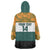 AUNZ Rugby Custom Wearable Blanket Hoodie Australia Kangaroo New Zealand Silver Fern - Polynesian Pride