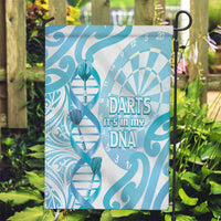 New Zealand Darts Garden Flag Aotearoa Maori Its In My DNA White - Polynesian Pride