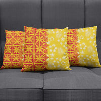 Kahili Quilt Hawaii Pillow Cover Tropical Flower Seamless Half Style LT14 - Polynesian Pride