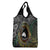 Personalised Australia And Vanuatu Grocery Bag Aboriginal Lizard Polynesia Ni-Van Pig Tusk