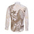 Brown Hawaii Humpback Whale Long Sleeve Button Shirt Polynesian Tribal Ocean Vibes