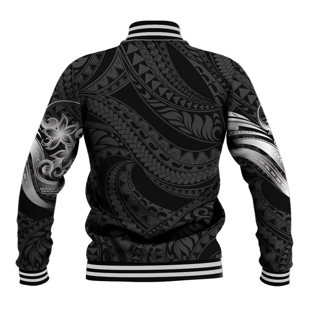Tiki Drum Hawaii Baseball Jacket Hawaiian Kakau Tattoo Style