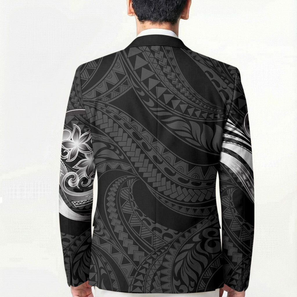 Tiki Drum Hawaii Blazer Hawaiian Kakau Tattoo Style