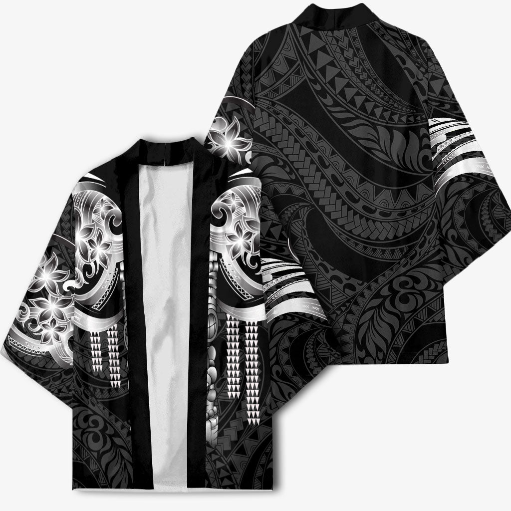 Tiki Drum Hawaii Kimono Hawaiian Kakau Tattoo Style