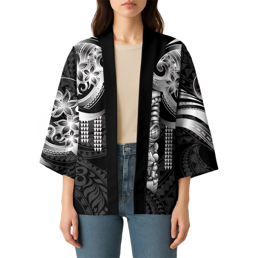 Tiki Drum Hawaii Kimono Hawaiian Kakau Tattoo Style