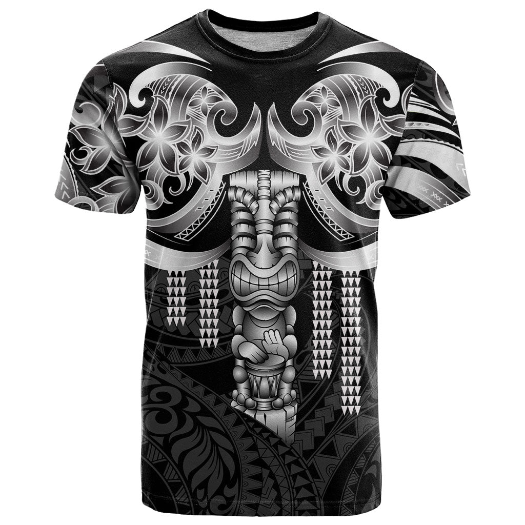 Tiki Drum Hawaii T Shirt Hawaiian Kakau Tattoo Style