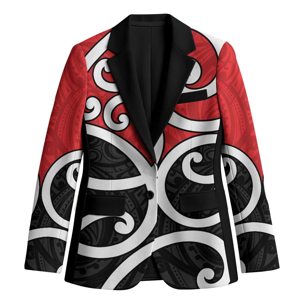 New Zealand Blazer Maori Koru Tino Rangatiratanga Color - Polynesian Pride