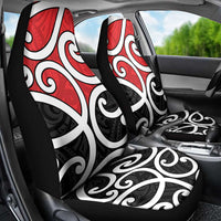 New Zealand Car Seat Cover Maori Koru Tino Rangatiratanga Color LT14 - Polynesian Pride