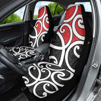 New Zealand Car Seat Cover Maori Koru Tino Rangatiratanga Color LT14 - Polynesian Pride