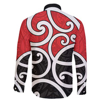 New Zealand Family Matching Mermaid Dress and Hawaiian Shirt Maori Koru Tino Rangatiratanga Color LT14 - Polynesian Pride