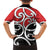 New Zealand Family Matching Off Shoulder Maxi Dress and Hawaiian Shirt Maori Koru Tino Rangatiratanga Color - Polynesian Pride