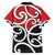 New Zealand Family Matching Off Shoulder Maxi Dress and Hawaiian Shirt Maori Koru Tino Rangatiratanga Color - Polynesian Pride