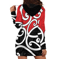 New Zealand Hoodie Dress Maori Koru Tino Rangatiratanga Color LT14 - Polynesian Pride
