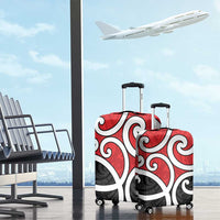 New Zealand Luggage Cover Maori Koru Tino Rangatiratanga Color LT14 - Polynesian Pride