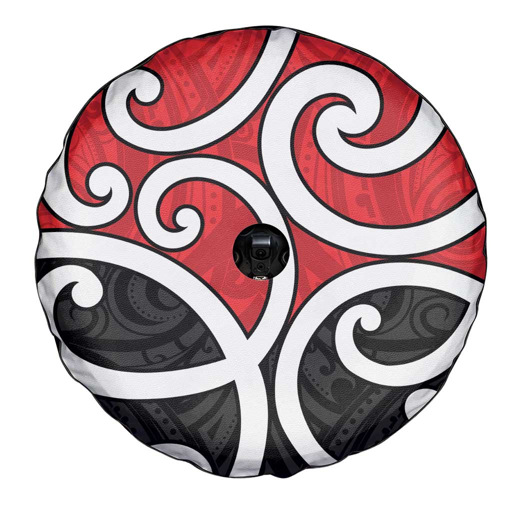 New Zealand Spare Tire Cover Maori Koru Tino Rangatiratanga Color LT14 - Polynesian Pride