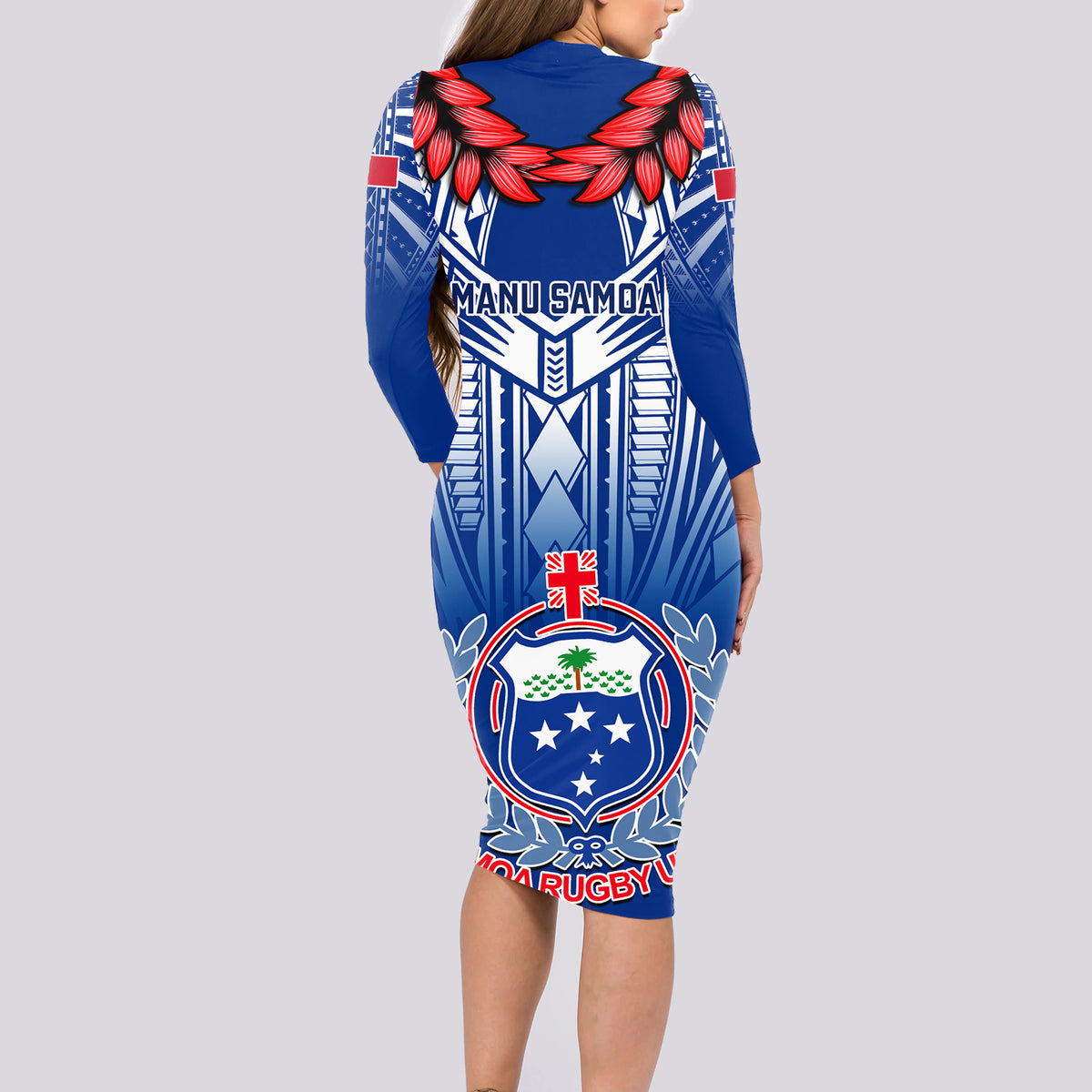 samoa-rugby-long-sleeve-bodycon-dress-2023-go-manu-samoa-with-ula-fala-style