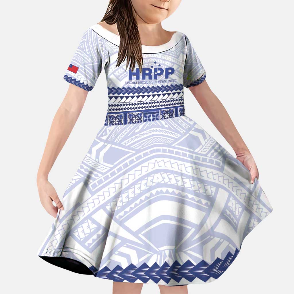 Personalised HRPP Samoa Siapo Family Matching Puletasi and Hawaiian Shirt Teuila Flowers Samoan Pattern - Polynesian Pride