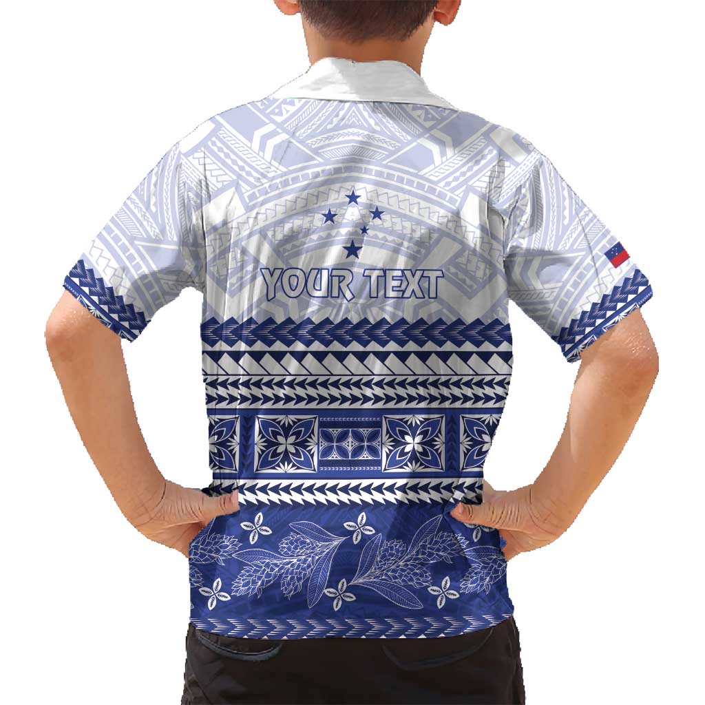 Personalised HRPP Samoa Siapo Family Matching Summer Maxi Dress and Hawaiian Shirt Teuila Flowers Samoan Pattern - Polynesian Pride