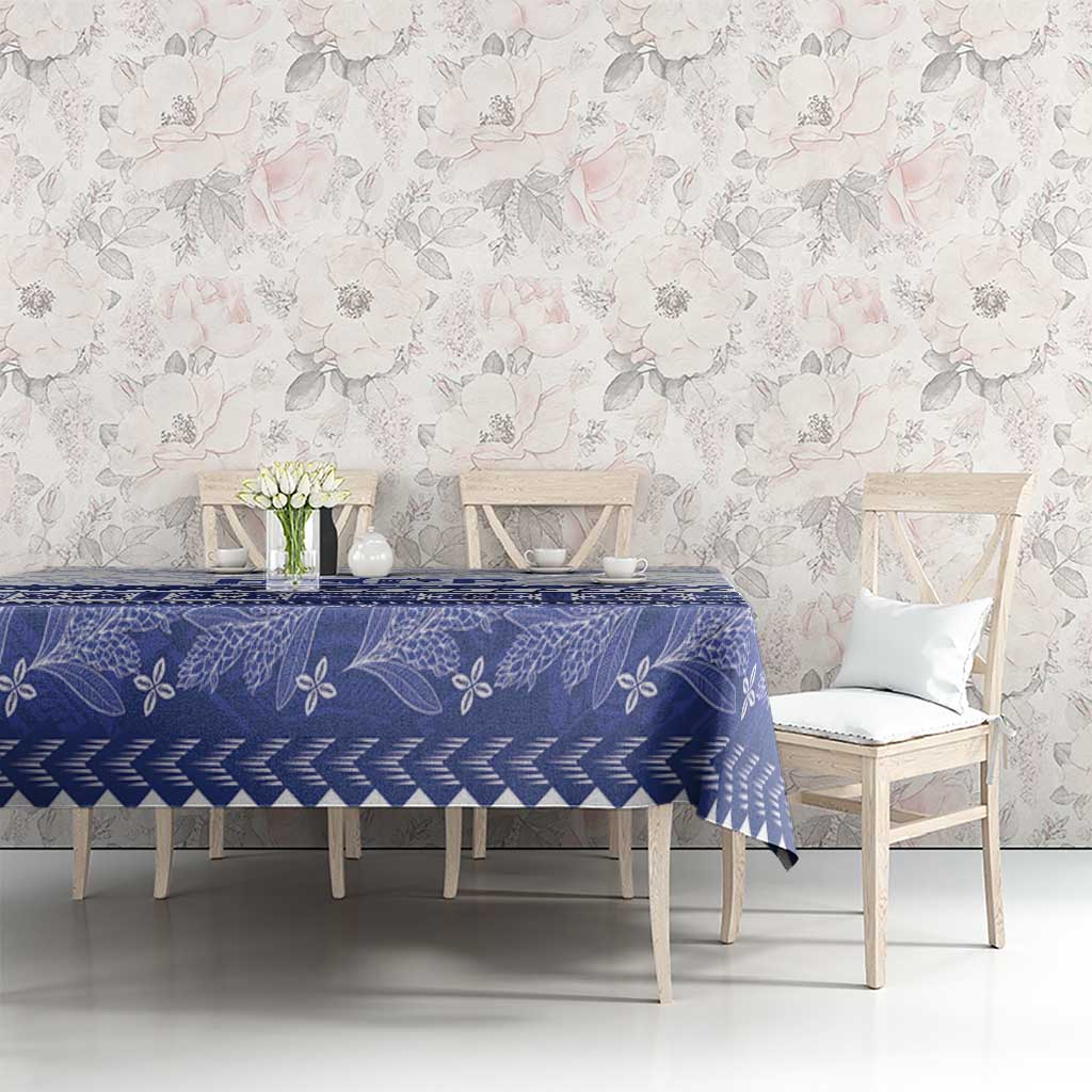 HRPP Samoa Siapo Tablecloth Teuila Flowers Samoan Pattern - Polynesian Pride