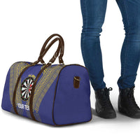 Personalised Niue Darts Travel Bag Dart Board Hiapo Pattern - Polynesian Pride