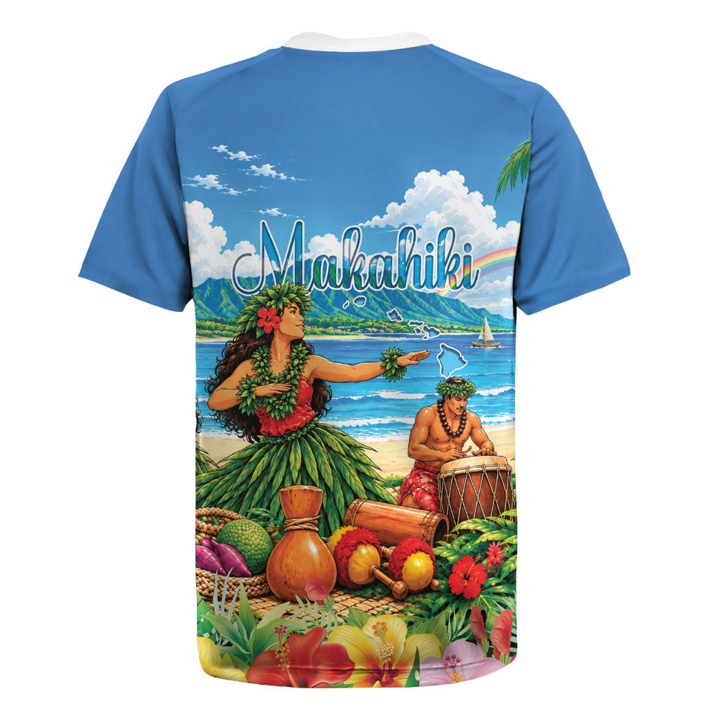 Hawaii Makahiki Rugby Jersey Hawaiian New Year Tropical Vibes LT14 - Polynesian Pride