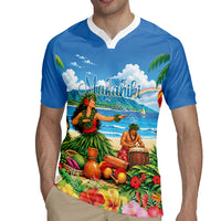 Hawaii Makahiki Rugby Jersey Hawaiian New Year Tropical Vibes LT14 - Polynesian Pride