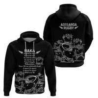 New Zealand Silver Fern Rugby Hoodie Haka Aotearoa Kiwi Dance LT14 - Polynesian Pride
