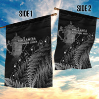 Custom New Zealand Silver Fern Rugby Garden Flag All Black Go Champions 2023 With Trophy Proud LT14 - Polynesian Pride