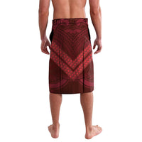 Rongoa Maori New Zealand Harakeke Lavalava NZ Weaving Pattern Red LT14 - Polynesian Pride