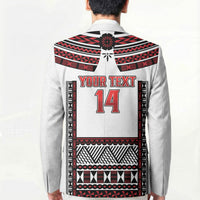 Fiji Rewa Rugby Custom Blazer Go Champions Fijian Tapa Pattern LT14 - Polynesian Pride
