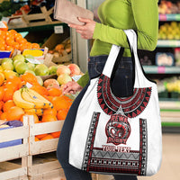 Fiji Rewa Rugby Custom Grocery Bag Go Champions Fijian Tapa Pattern LT14 - Polynesian Pride
