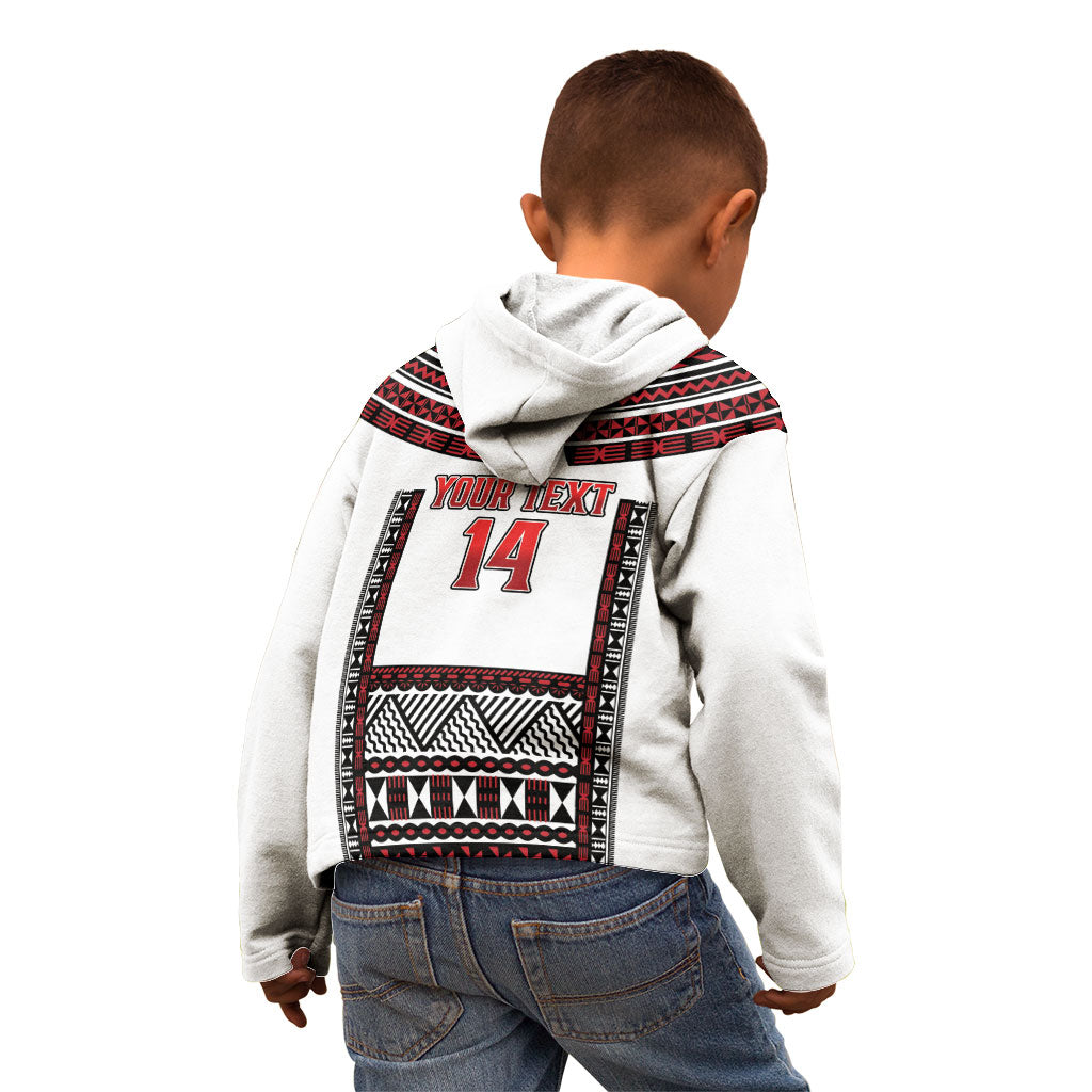 Fiji Rewa Rugby Custom Kid Hoodie Go Champions Fijian Tapa Pattern LT14 - Polynesian Pride