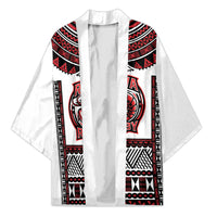 Fiji Rewa Rugby Custom Kimono Go Champions Fijian Tapa Pattern LT14 Unisex White - Polynesian Pride