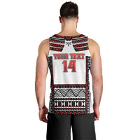 Fiji Rewa Rugby Custom Men Tank Top Go Champions Fijian Tapa Pattern LT14 - Polynesian Pride