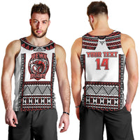 Fiji Rewa Rugby Custom Men Tank Top Go Champions Fijian Tapa Pattern LT14 - Polynesian Pride