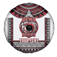 Fiji Rewa Rugby Custom Spare Tire Cover Go Champions Fijian Tapa Pattern LT14 - Polynesian Pride