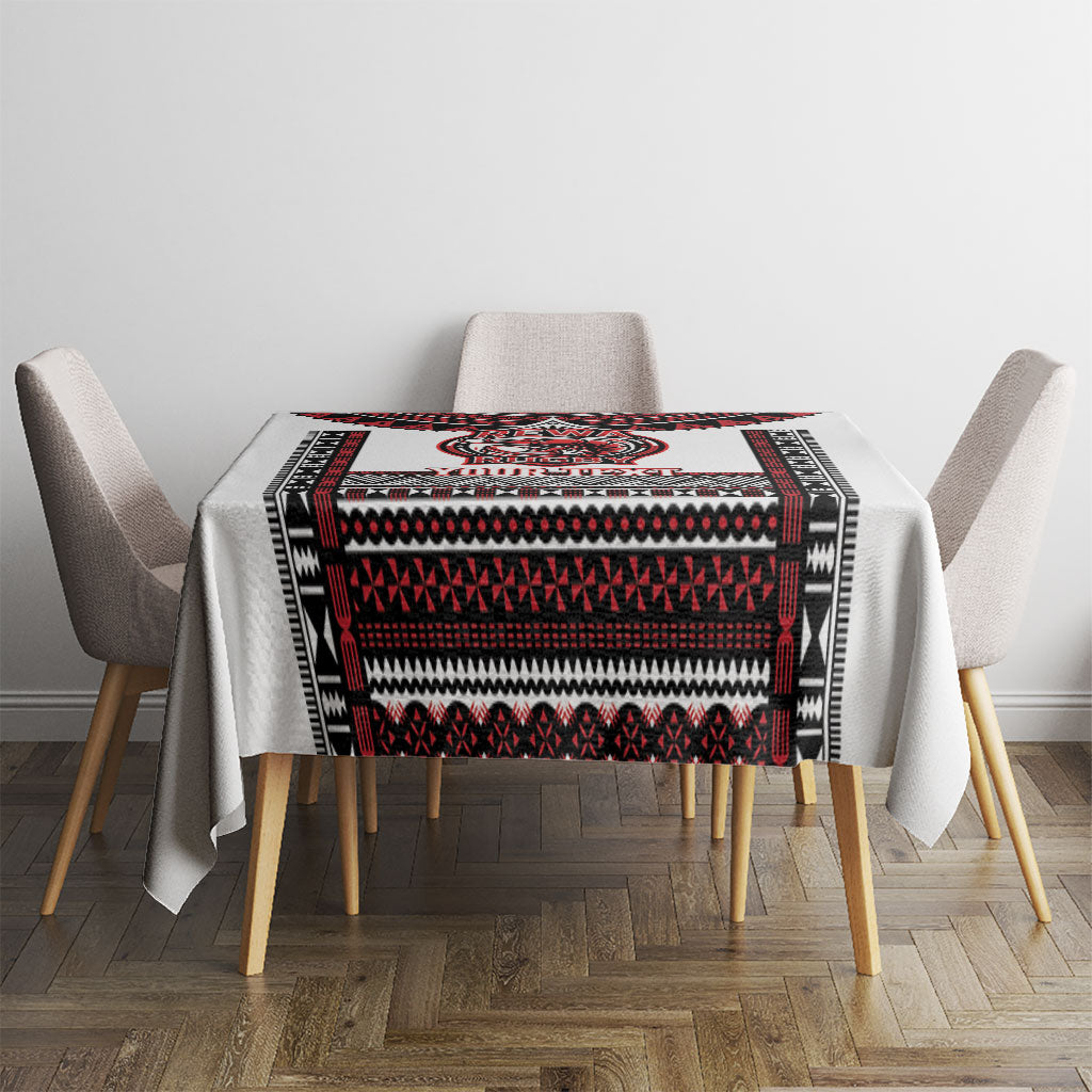Fiji Rewa Rugby Custom Tablecloth Go Champions Fijian Tapa Pattern LT14 - Polynesian Pride