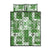 Hawaiian Quilt Quilt Bed Set Tiki Tropical Retro Green Version LT14 Green - Polynesian Pride