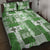 Hawaiian Quilt Quilt Bed Set Tiki Tropical Retro Green Version LT14 - Polynesian Pride