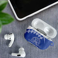 Tonga Tupou College Toloa AirPods Case 160 Years Anniversary Tongan Ngatu Pattern