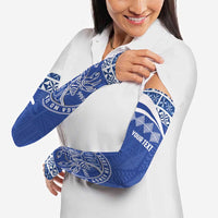 Personalised Tonga Tupou College Toloa Arm Sleeves 160 Years Anniversary Tongan Ngatu Pattern