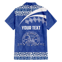 Personalised Tonga Tupou College Toloa Family Matching Mermaid Dress and Hawaiian Shirt 160 Years Anniversary Tongan Ngatu Pattern LT14 - Polynesian Pride