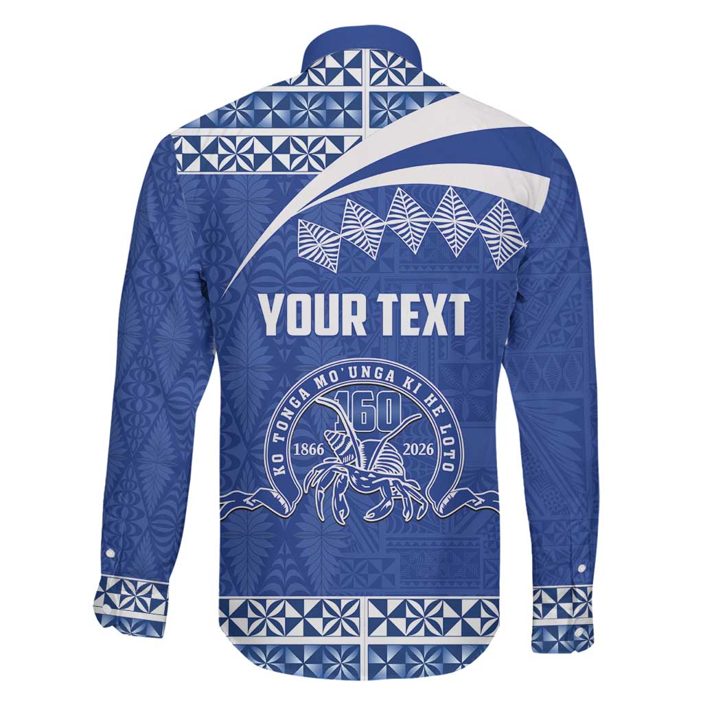 Personalised Tonga Tupou College Toloa Family Matching Tank Maxi Dress and Hawaiian Shirt 160 Years Anniversary Tongan Ngatu Pattern LT14 - Polynesian Pride