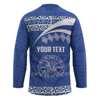 Personalised Tonga Tupou College Toloa Hockey Jersey 160 Years Anniversary Tongan Ngatu Pattern