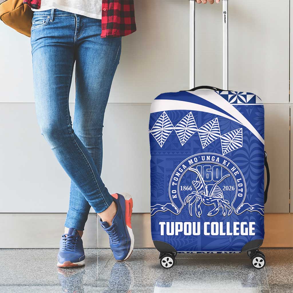 Tonga Tupou College Toloa Luggage Cover 160 Years Anniversary Tongan Ngatu Pattern