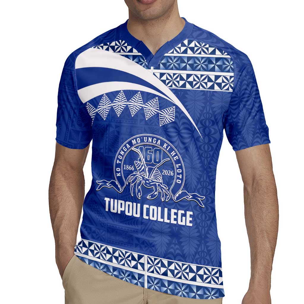Personalised Tonga Tupou College Toloa Rugby Jersey 160 Years Anniversary Tongan Ngatu Pattern