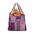Pink Aotearoa Kowhaiwhai Pattern Grocery Bag NZ Maori Quilt Style