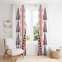 Aotearoa Taniko Window Curtain Niho Taniwha Purapura Whetu Mix Poutama