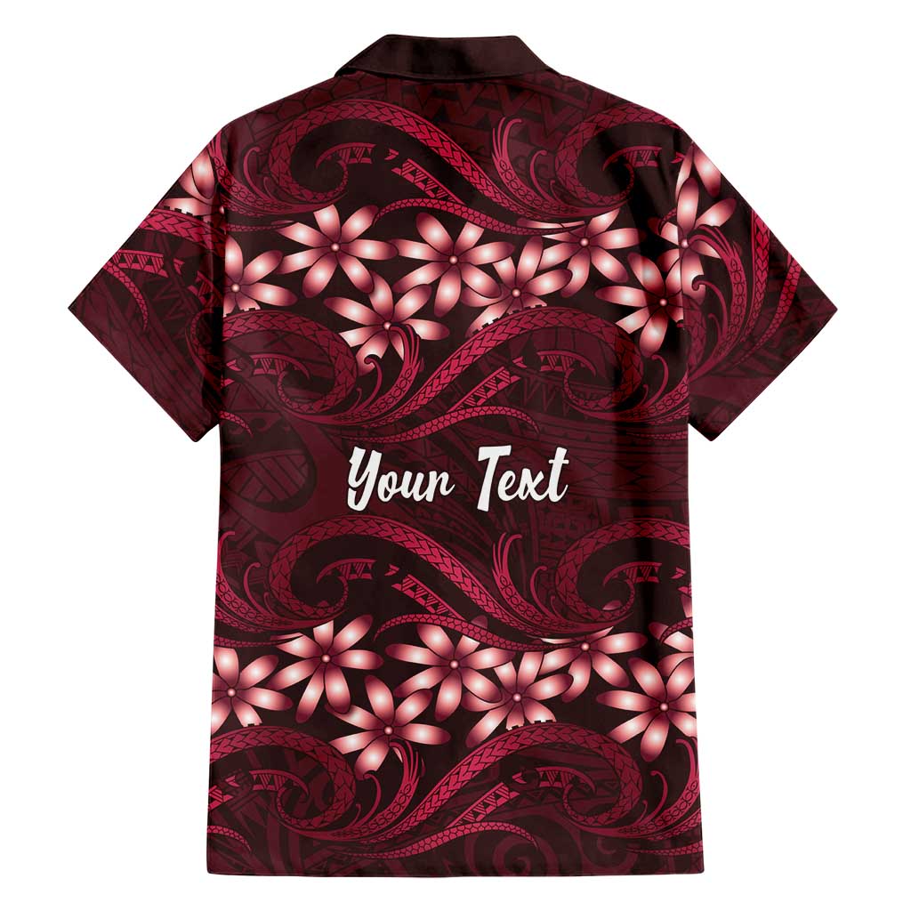 Personalised Cook Islands Mangaia Family Matching Mermaid Dress and Hawaiian Shirt Tiare Maori Polynesian Waves Tattoo LT14 - Polynesian Pride