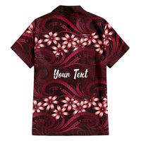 Personalised Cook Islands Mangaia Family Matching Off Shoulder Maxi Dress and Hawaiian Shirt Tiare Maori Polynesian Waves Tattoo LT14 - Polynesian Pride